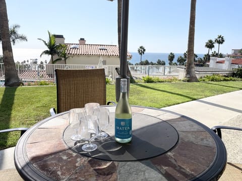 Enjoy the view from the patio.