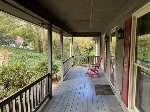 Front porch (furniture coming soon!)
