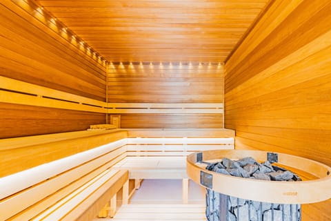 Sauna, steam room, hot stone massages, sports massages, massages