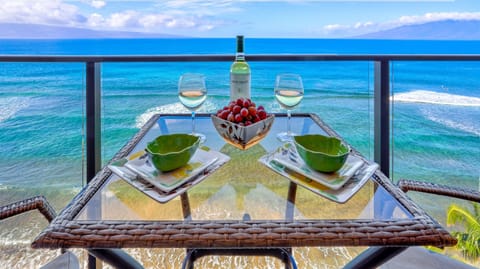 Relax on your ocean view lanai