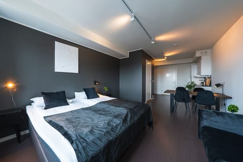 Studio, Ocean View | Living area | TV