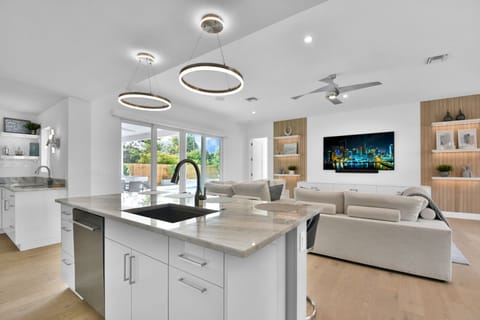 Fully stocked kitchen