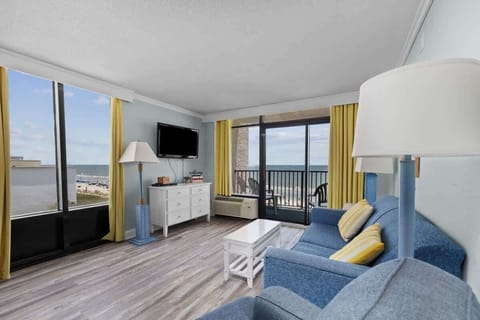 Oceanfront living room