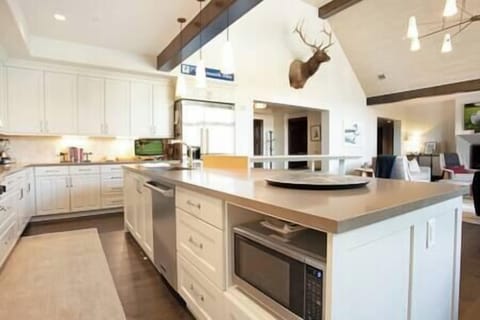 Fully stocked kitchen