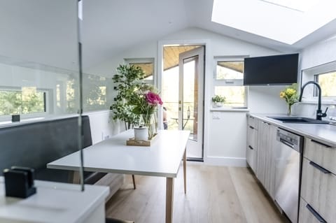 Fully stocked kitchen