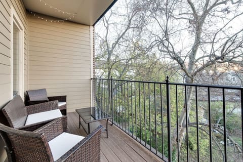 Private balcony off Master Bedroom