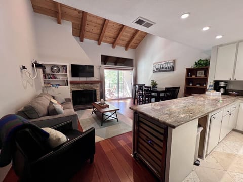 Cozy Entertainment Corner: Unwind on a plush sofa while catching up on your favorite shows