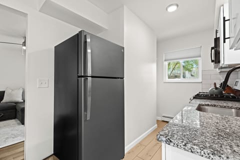 The modern refrigerator/freezer will keep your ingredients fresh.