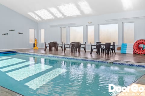 Heated indoor pool in climate controlled Pool House!