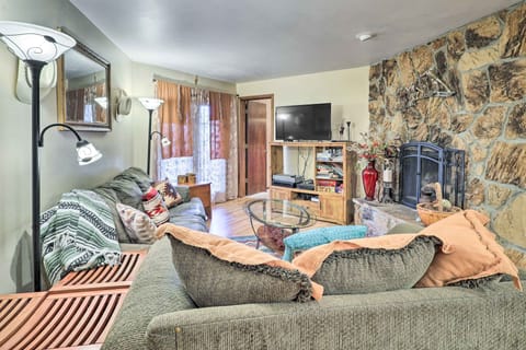 Angel Fire Vacation Rental | 2BR | 2BA | Stairs Required | 960 Sq Ft
