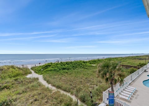 Oceanfront balcony views — your front-row seat to Cherry Grove.