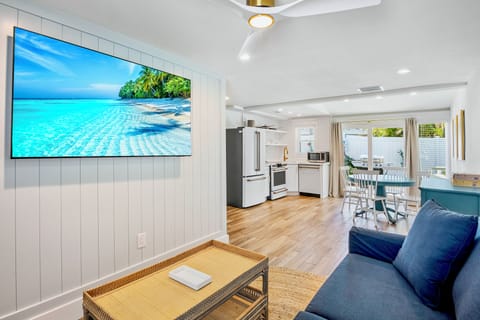 Suite, 2 Bedrooms, Private Pool | Living area | Flat-screen TV