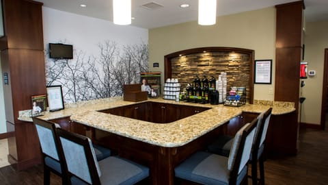 Enjoy a free breakfast buffet.