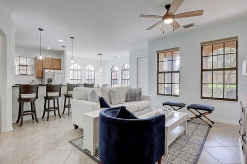 The Family Room Is Quite Cozy and has 2 Windows Looking Towards the Lanai