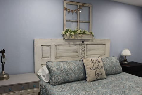 Blue Skies and Sunshine Bedroom.