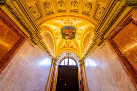 Interior entrance