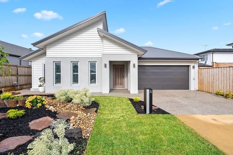 Large house  with double garage 