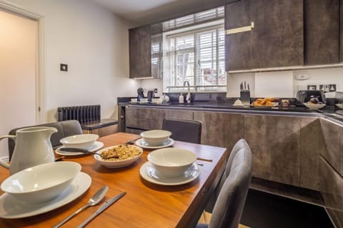 Fully stocked kitchen