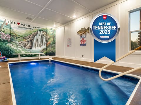 Enjoy your private Oasis! Indoor Pool, Heated to 84*.  16X8 feet (3 feet depth)