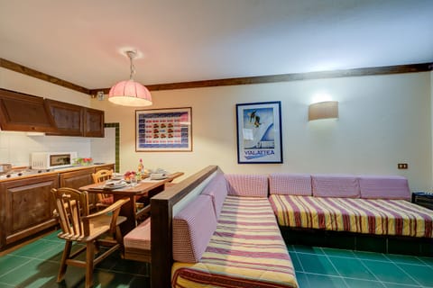 Living and dining room