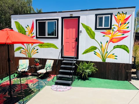 Freshly painted with gorgeous Birds of Paradise!