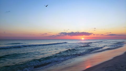 Beach sunset on Okaloosa Island