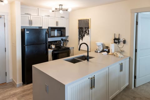 Room, Indoors, Kitchen, Refrigerator, Kitchen Island