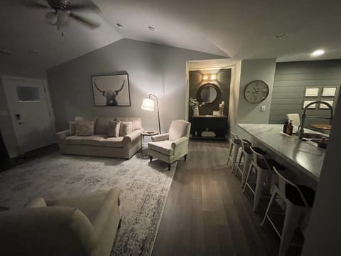 The Nest at night- super cozy!