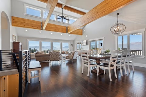 Jaw Dropping views from the main level living room will take your breath away.