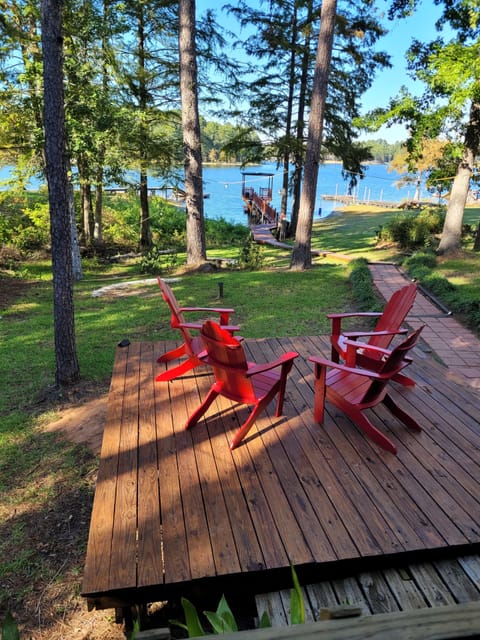 open deck for sunning or star gazing
