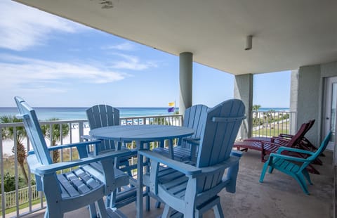 Private balcony.