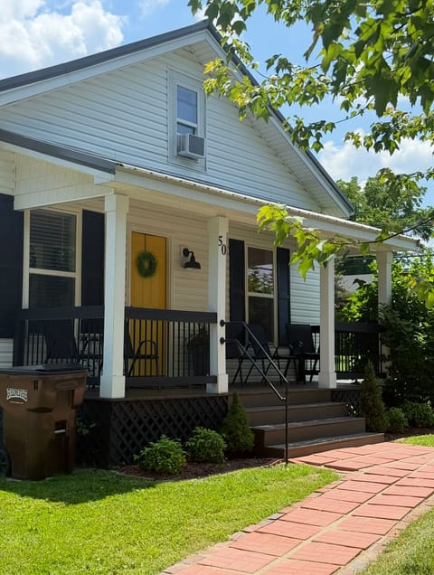 Cozy front porch