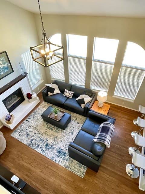 View of Living Space from upstairs