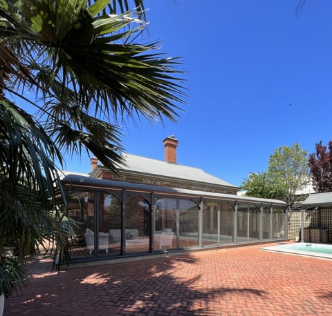Enjoy the heritage return verandah, lounge and dining area 