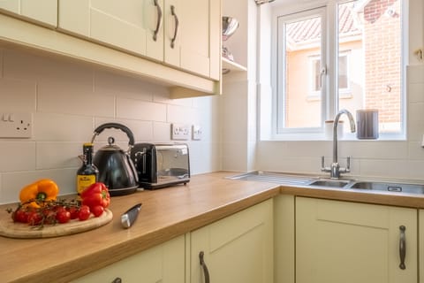 Kitchen with modern appliances