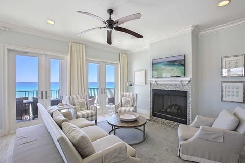 Living Room - Enjoy majestic views from every floor of this ocean from home