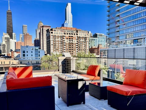 Rooftop Deck with Beautiful City Views
