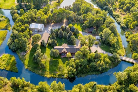 Juniper Island has 10 private acres surrounded by a side channel of the Snake River.
