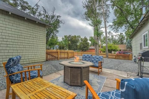Circle around on the peaceful patio complete with a fire pit and BBQ grill for all the grilling you desire!