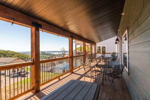 Take in the fresh air and sunlight on the back patio!
