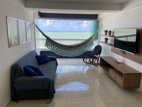 Deluxe Apartment | Living area | 32-inch Smart TV with cable channels, TV