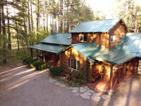 Three Acre Wood is on on over 3 acres of privater land.