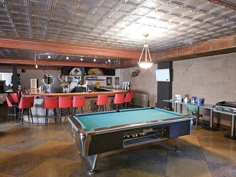 Vintage Pool Table  & Bar