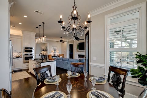 Main floor Dining seats 8 