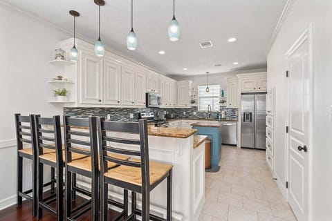 Fully equipped and stocked to be your culinary home away from home…