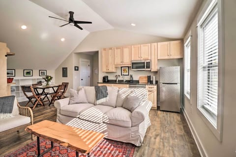 Crozet Vacation Rental | 1BR | 1BA | 800 Sq Ft | Stairs Required to Access