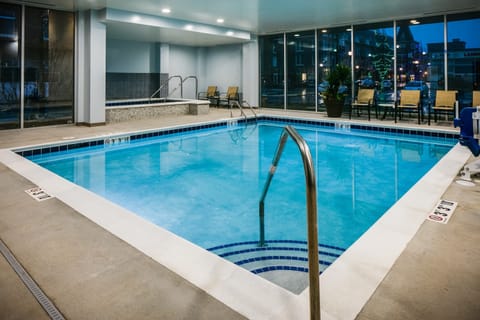 Enjoy the excellent on-site amenities including the indoor pool!