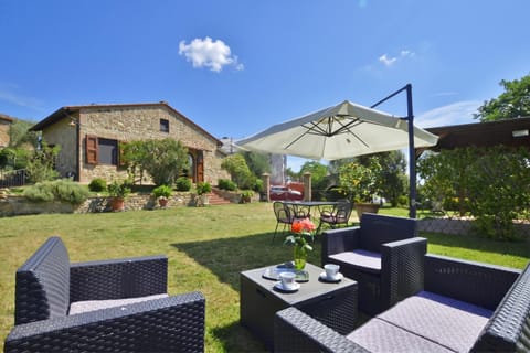 The property with its large, well-equipped garden