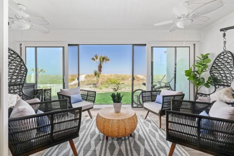 Wall to wall windows with breathtaking oceanfront views