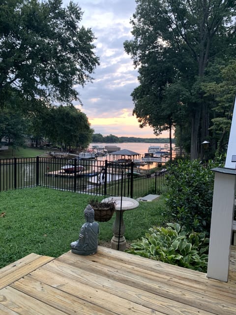 View from deck 